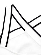 Blusa Tricô com Detalhe Transpassado Frontal Sofisticada – Virginia