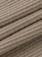 Calça Legging Canelada de Cintura Alta com Pézinho – Leticia
