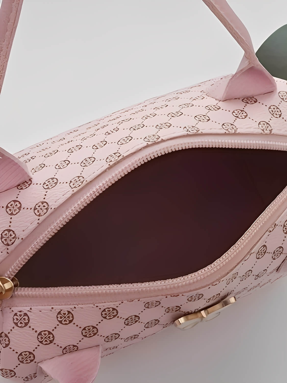 Bolsa Tiracolo em Couro PU Estampada com Alça Ajustável - Brunelli