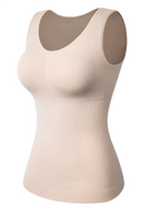 Regata Modeladora Feminina com Sutiã Acolchoado Embutido – Laysa