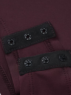 Body com Capa Drapeada Volumosa Sobreposta e Efeito Fluido - Lorelay