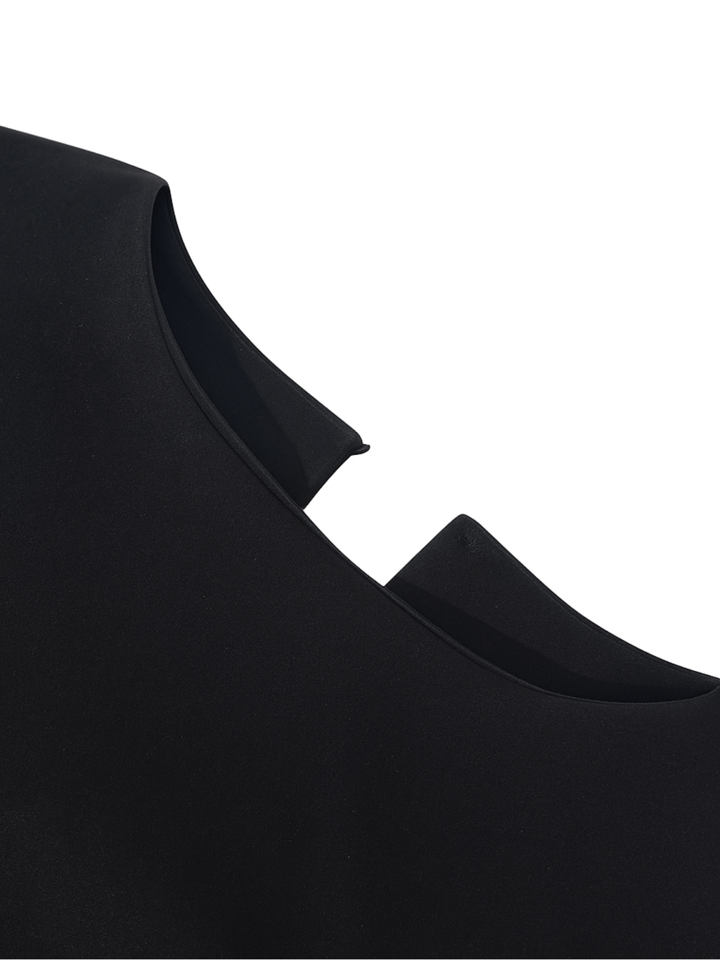 Vestido Longo Sem Mangas com Design Bicolor Diagonal Elegante - Alane [FRETE FULL]