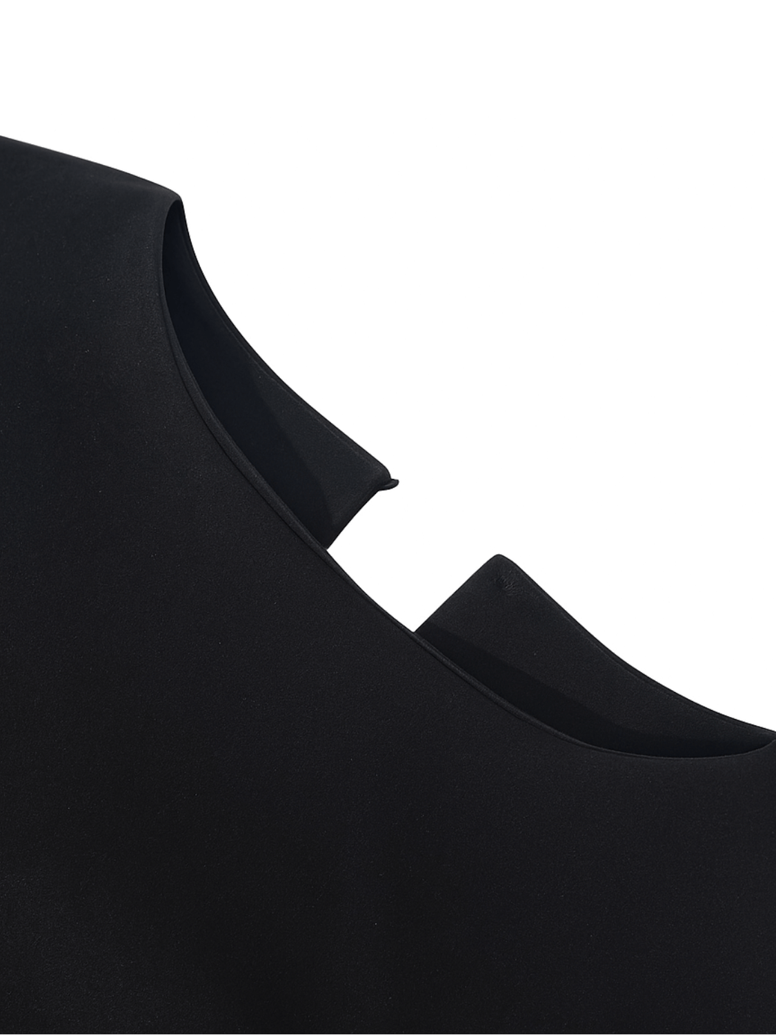 Vestido Longo Sem Mangas com Design Bicolor Diagonal Elegante - Alane [FRETE FULL]