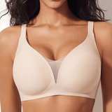 Sutiã Sem Costura com Bojo 3D Costas em U e Efeito Push Up – Aisha