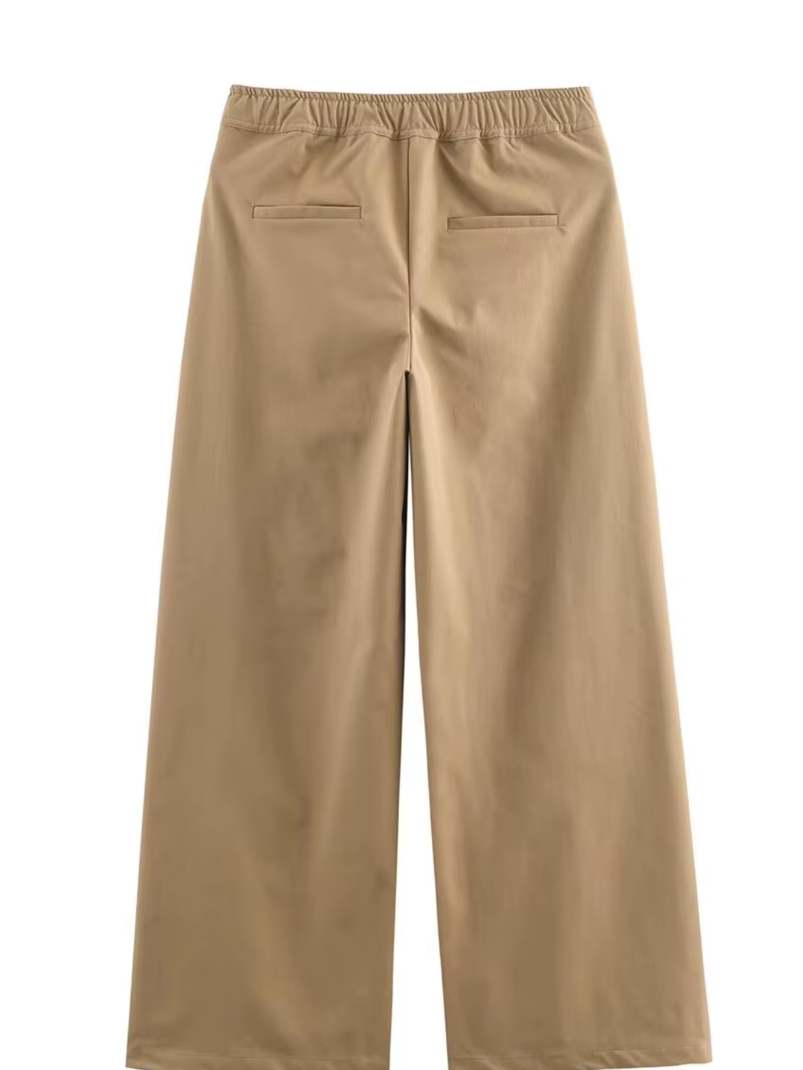 Conjunto em Sarja Jaqueta Oversized Ajustável e Calça Wide Leg - Monique