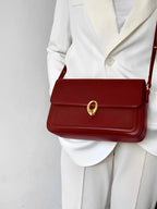 Bolsa Feminina de Ombro em couro PU Sofisticada - Mirna
