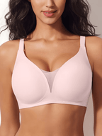 Sutiã Sem Costura com Bojo 3D Costas em U e Efeito Push Up – Aisha