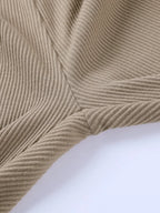 Calça Legging Canelada de Cintura Alta com Pézinho – Leticia