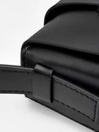 Bolsa Quadrada Couro PU com Alça Transversal e Fecho Magnético - Judy