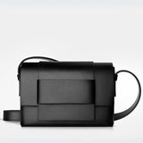 Bolsa Quadrada Couro PU com Alça Transversal e Fecho Magnético - Judy
